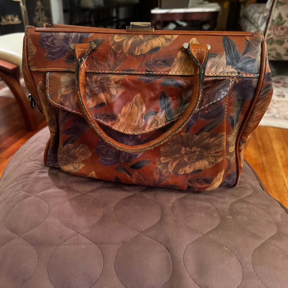 Patricia Nash leather handbag.